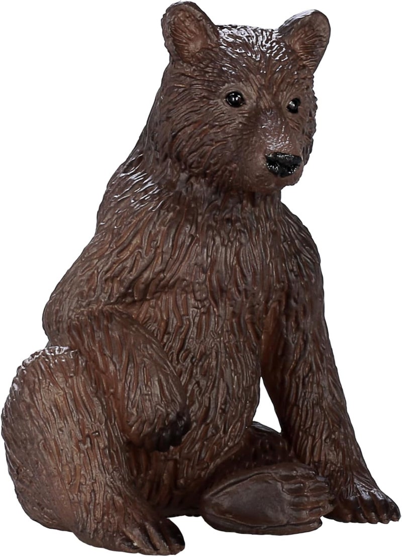 MOJO Grizzly Bear Cub Realistic International Wildlife Hand Painted Toy Figurine - Image 1